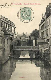 le canal St-Pierre en 1906